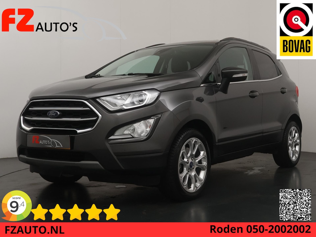 Ford EcoSport - 1.0 EcoBoost Titanium - Navigatie - Climate Controle - Cruise Control - AutoWereld.nl