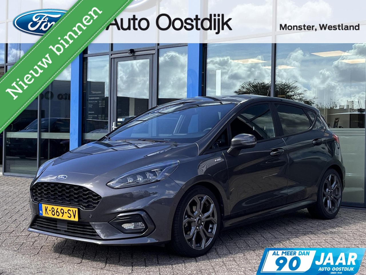 Ford Fiesta - 1.0 EcoBoost ST-Line X 125PK Automaat Adaptieve Cruise Winterpack Camera Blind-Spot Full-L - AutoWereld.nl