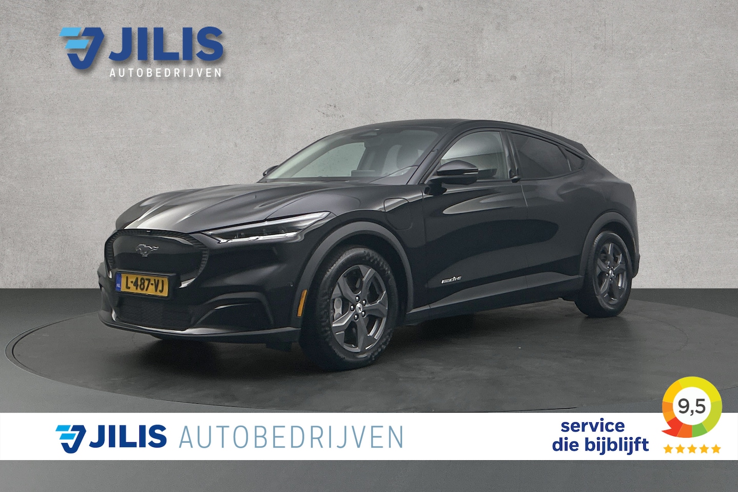 Ford Mustang Mach-E - RWD 75 kWh | Rondomzicht camera | Lederen bekleding | Stoelverwarming - AutoWereld.nl