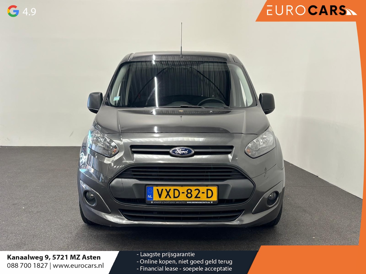 Ford Transit Connect - 1.6 TDCI L1 Ambiente Airco Licht metalen velgen Trekhaak - AutoWereld.nl