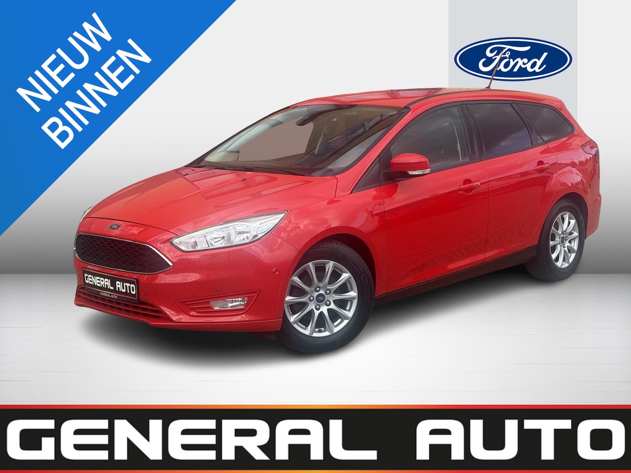 Ford Focus Wagon - 1.0 Titanium 1.0 Titanium, Navi, Trekhaak, nieuwe Distributieri - AutoWereld.nl
