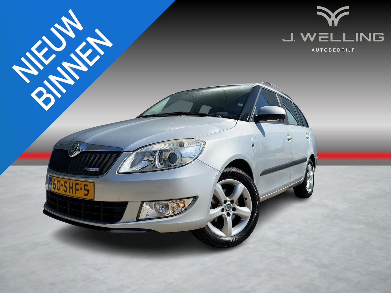 Skoda Fabia Combi - 1.2 TDI Greenline navi / cruise / pdc / trekhaak - AutoWereld.nl