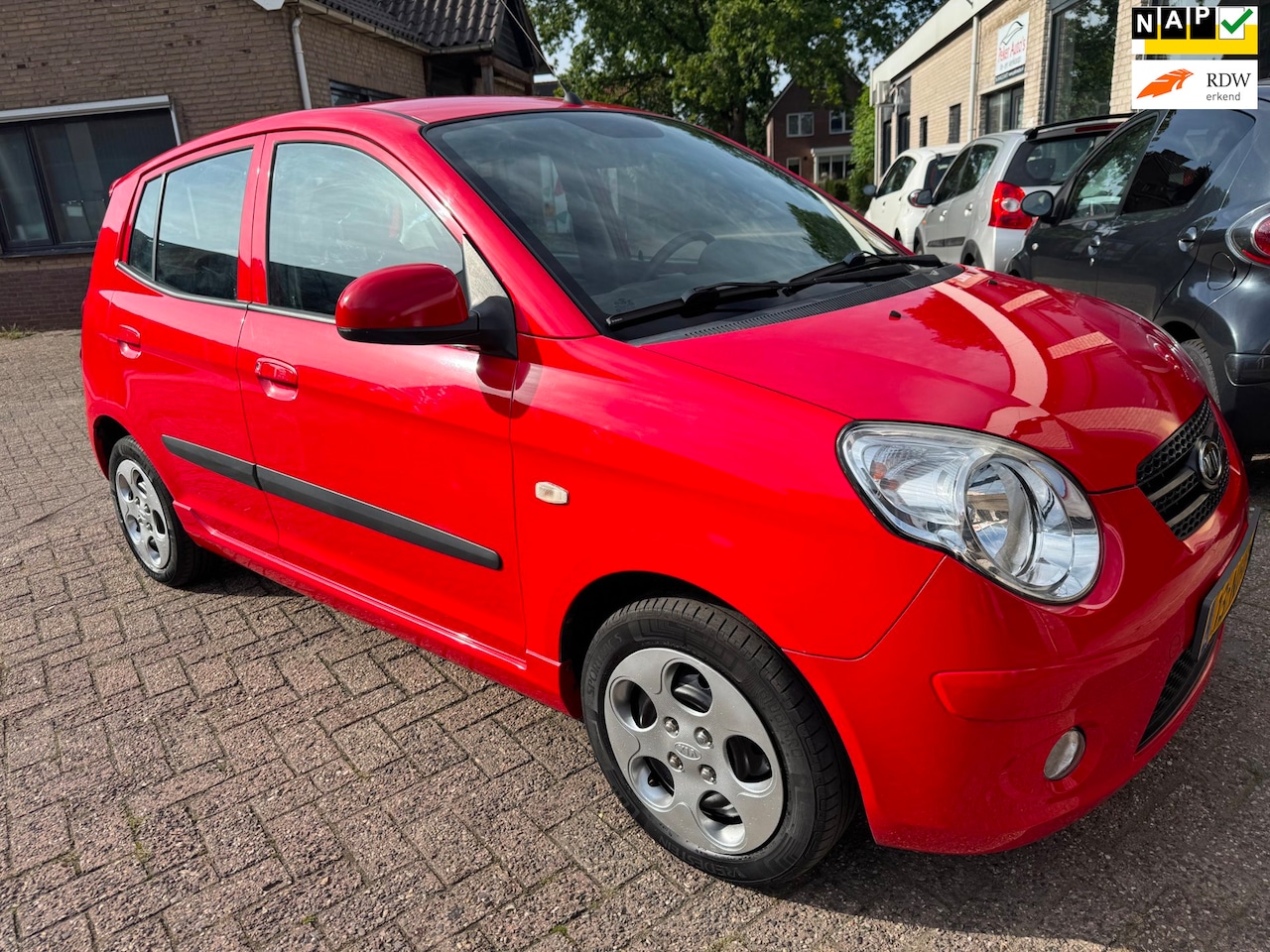 Kia Picanto - 1.0 Seven AIRCO ORG 125091 KM NAP ONDERHOUD FACTUREN ER BIJ,NW BANDEN,NW APK,NETTE STAAT! - AutoWereld.nl