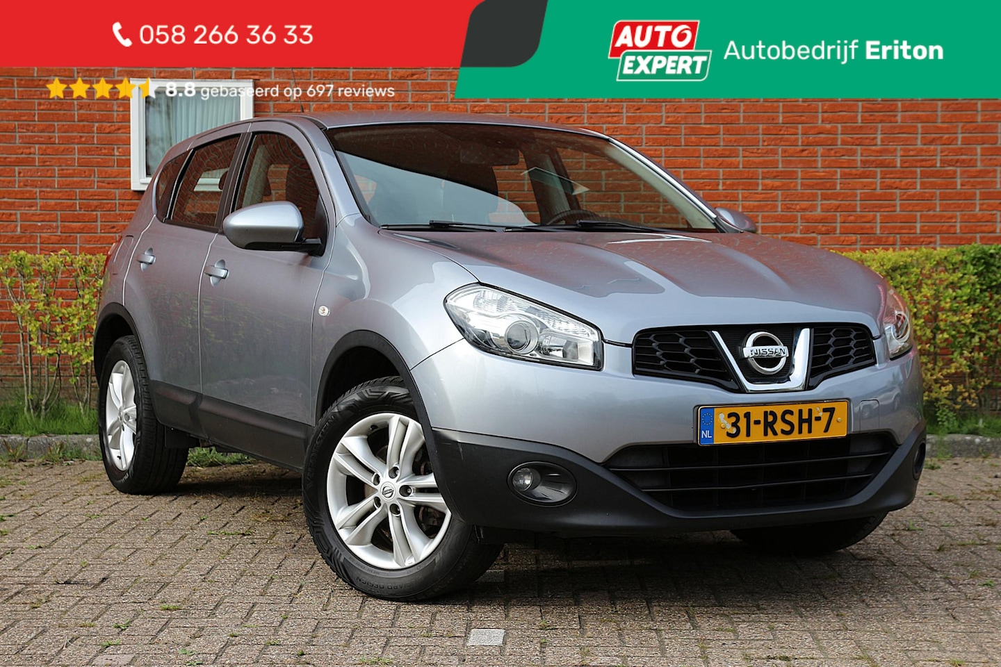 Nissan Qashqai - 1.6 Acenta | NL-auto | 5 deuren | Climate control | Cruise control | Lichtmetalen velgen | - AutoWereld.nl