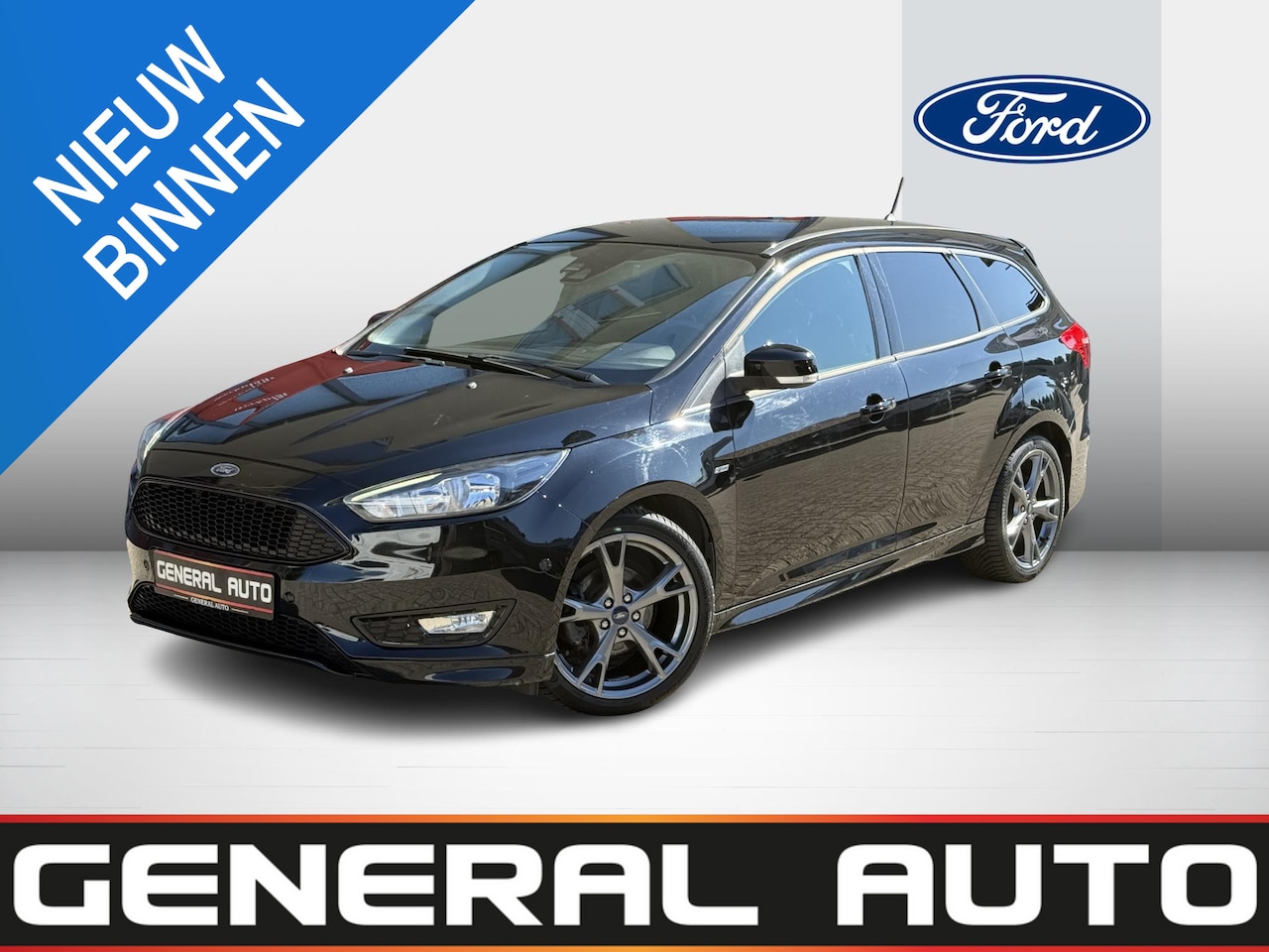 Ford Focus Wagon - 1.0 Titanium ST-Line, Parkassist, Camera,Navigatie - AutoWereld.nl