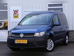Volkswagen Caddy - 1.4 TGI Trendline 5 Persoons Automaat*Perfect VW Onderh.*Trekhaak/2x zijschuifdeur/Leder/S