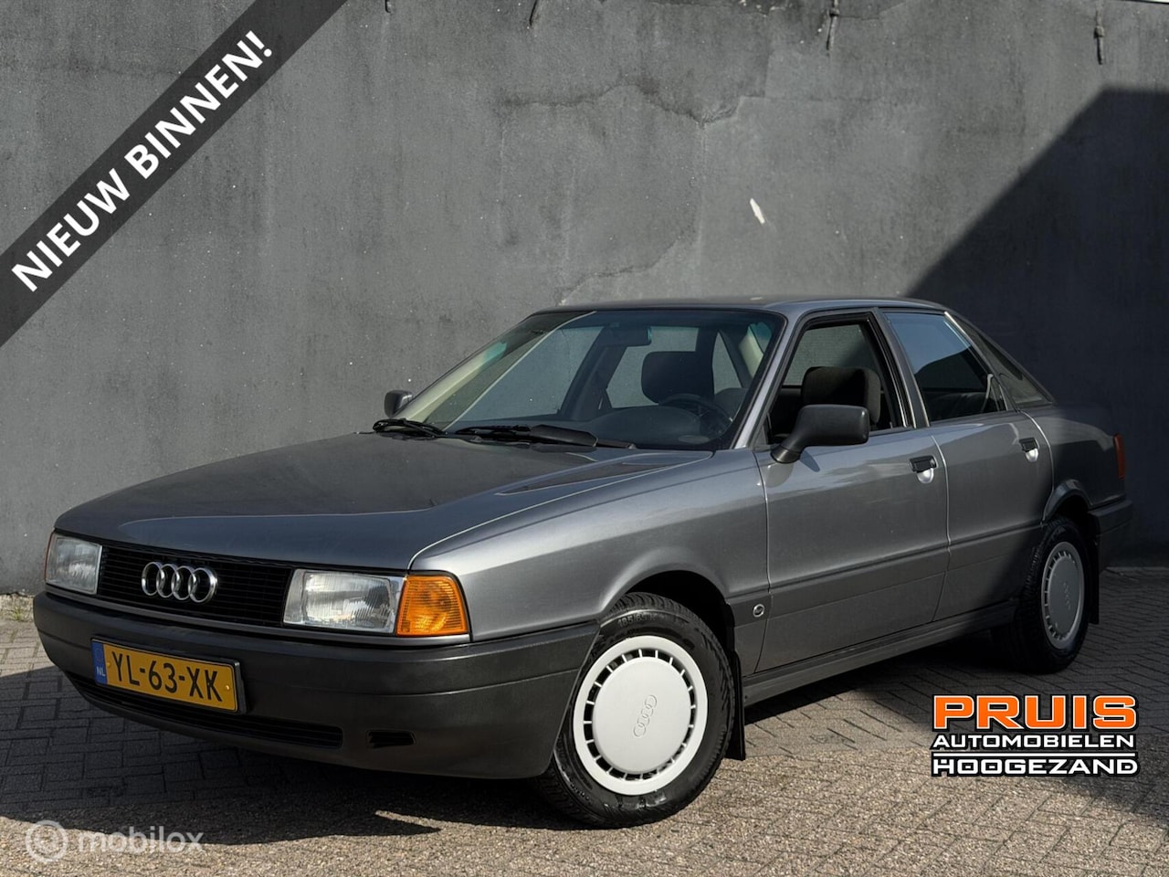 Audi 80 - 1.8 S -GEEN ROEST- *UITMUNTENDE STAAT* - AutoWereld.nl
