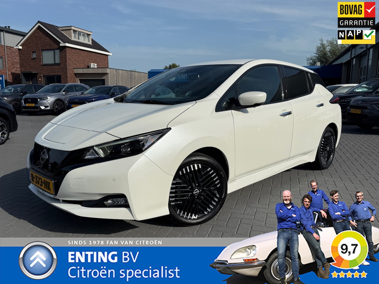 Nissan LEAF - N-Connecta 40 kWh ADAPTIVE CRUISE LED NAVI 360 CAMERA - AutoWereld.nl