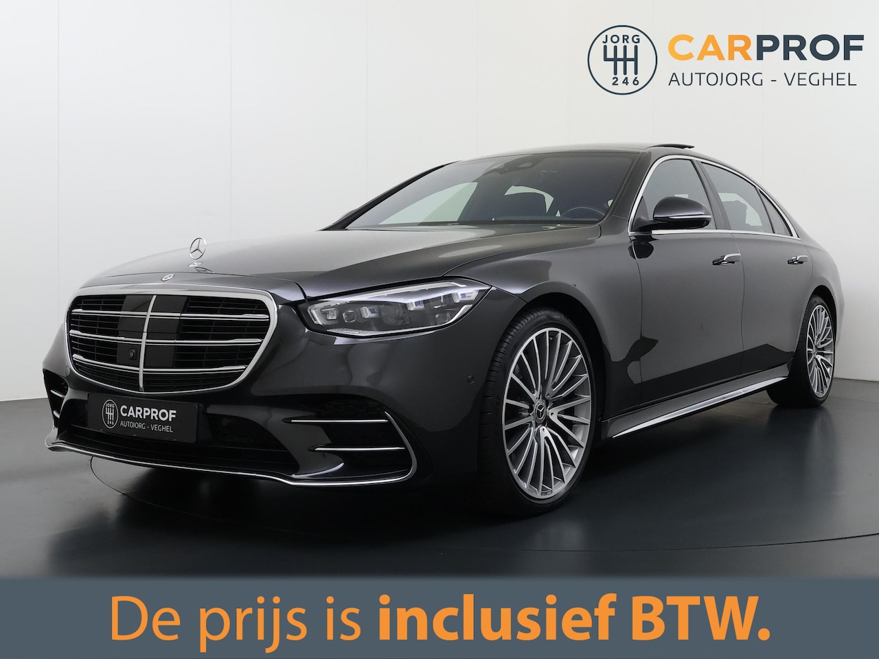 Mercedes-Benz S-klasse - 400d 4MATIC Lang AMG Styling | Panoramadak | Burmester - AutoWereld.nl