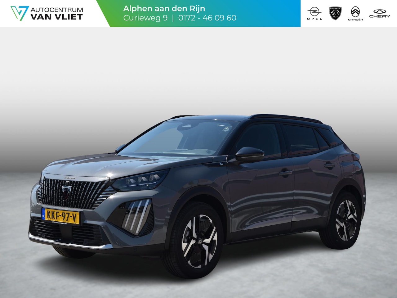 Peugeot e-2008 - EV GT Avantage 54 kWh Warmtepomp l Alcantara interieur l 360 camera l Navigatie l adaptive - AutoWereld.nl