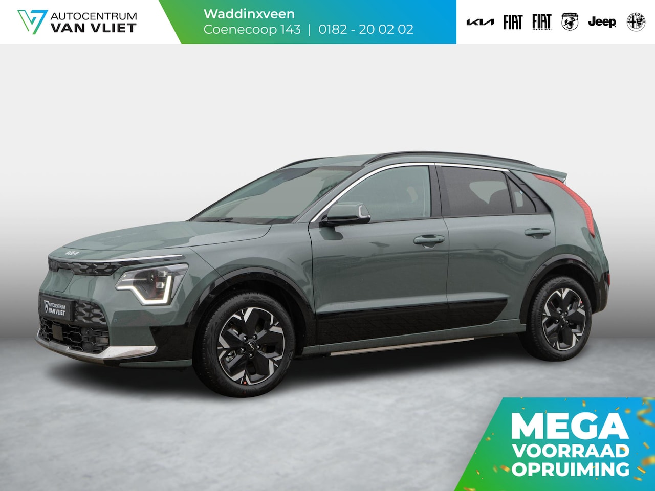 Kia Niro EV - Light Advanced 64.8 kWh | Uit voorraad leverbaar | Navi. | Carplay | Adapt. Cruise | Clima - AutoWereld.nl