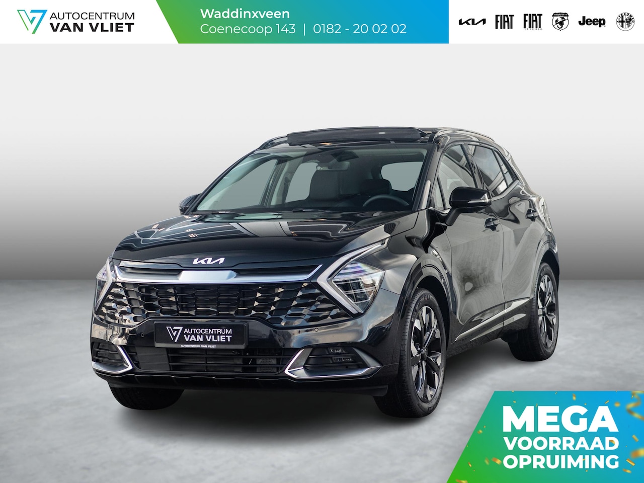 Kia Sportage - 1.6 T-GDi Plug-in Hybrid AWD DynamicPlusLine | Uit voorraad leverbaar | Panodak | Stoel & - AutoWereld.nl