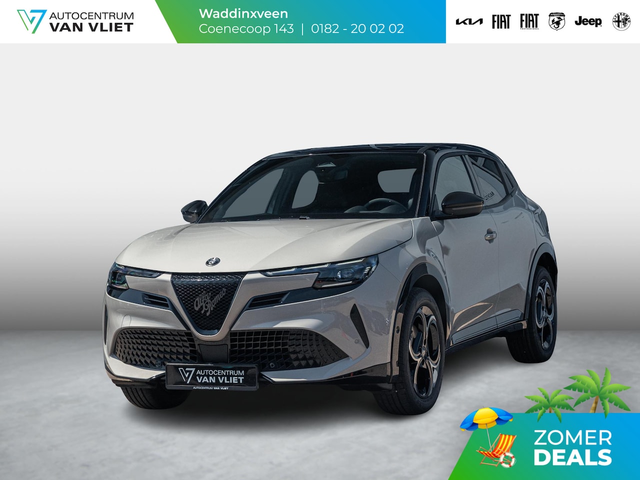 Alfa Romeo Junior - Elettrica Ti 54 kWh | Clima | Adapt. Cruise | Keyless | Handsfree A-Klep | PDC rondom | Pa - AutoWereld.nl
