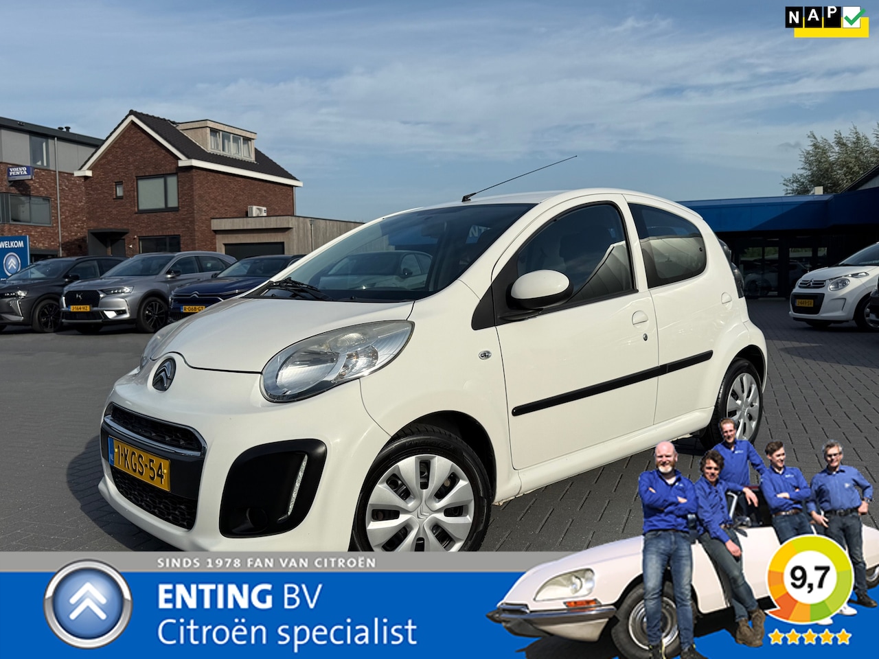 Citroën C1 - 1.0 Collection AIRCO 5 DEURS BLUETOOTH/USB - AutoWereld.nl