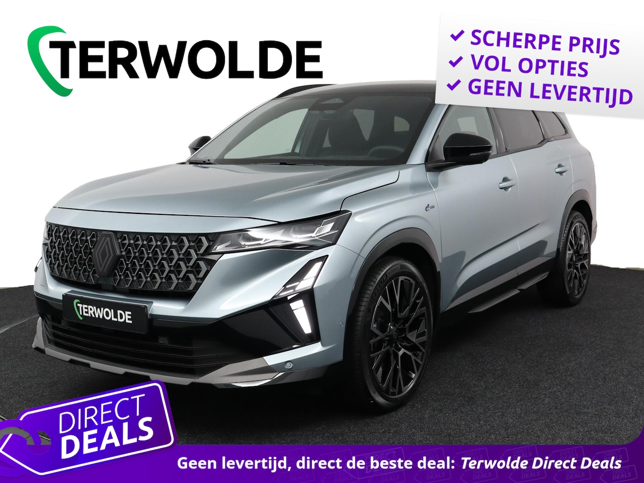 Renault Espace - esprit Alpine full hybrid E-Tech 200 - 7 zitplaats | pack around view camera | pack comfor - AutoWereld.nl