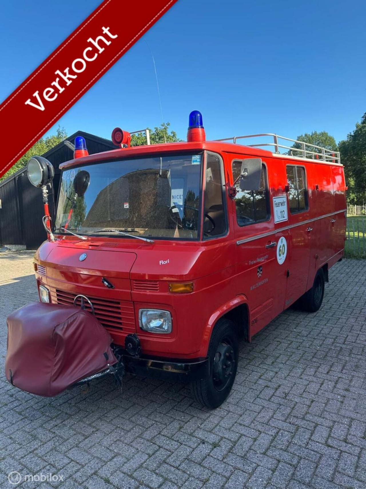 Mercedes-Benz 408 - benzine 1 eigenaar, 23932 km Brandweer bj 1968 - AutoWereld.nl