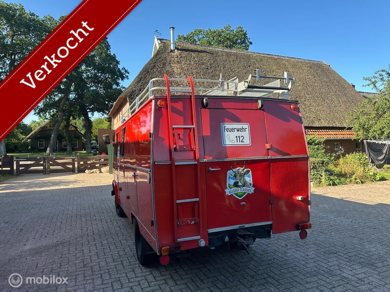 Mercedes-Benz 408 - benzine 1 eigenaar, 23932 km Brandweer bj 1968 - AutoWereld.nl