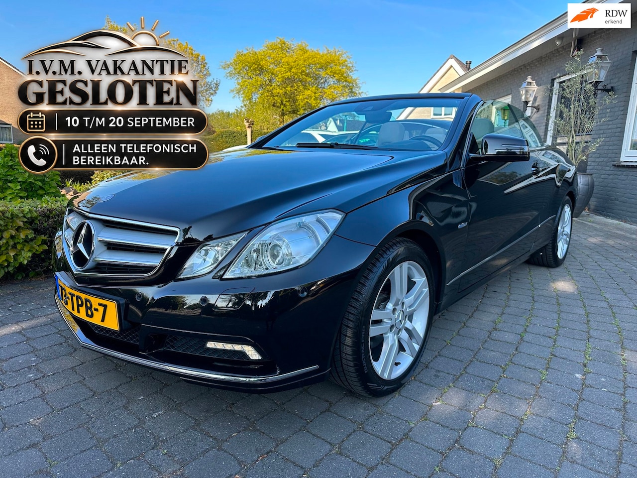 Mercedes-Benz E-klasse Cabrio - 200 CGI Elegance 200CGI Elegance, Xenon, Airscarf - AutoWereld.nl