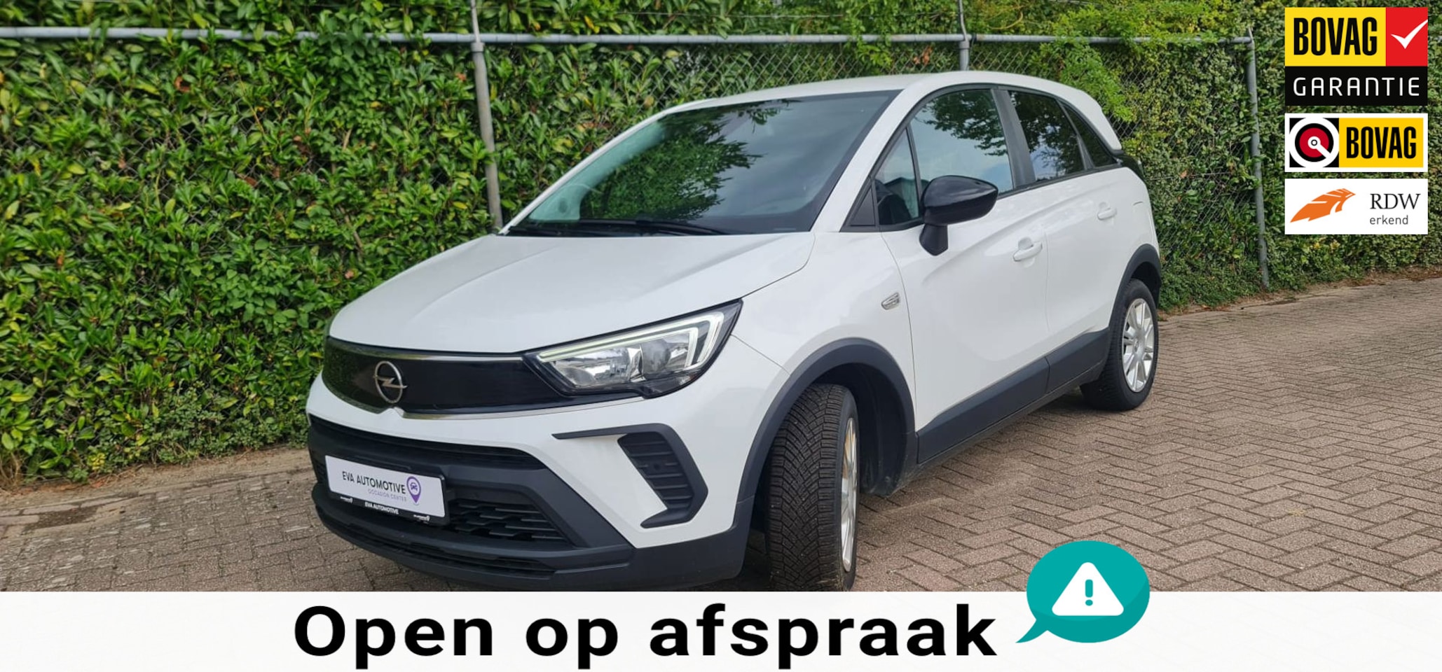 Opel Crossland - 1.2 Turbo Elegance ZEER NETJES | GARANTIE | 2021 - AutoWereld.nl