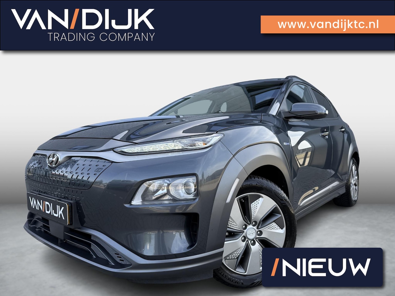 Hyundai Kona Electric - EV Comfort 39 kWh ✓SOH 92.1% ✓Accugarantie ✓Navigatie ✓Camera ✓Apple CarPlay & Android Aut - AutoWereld.nl