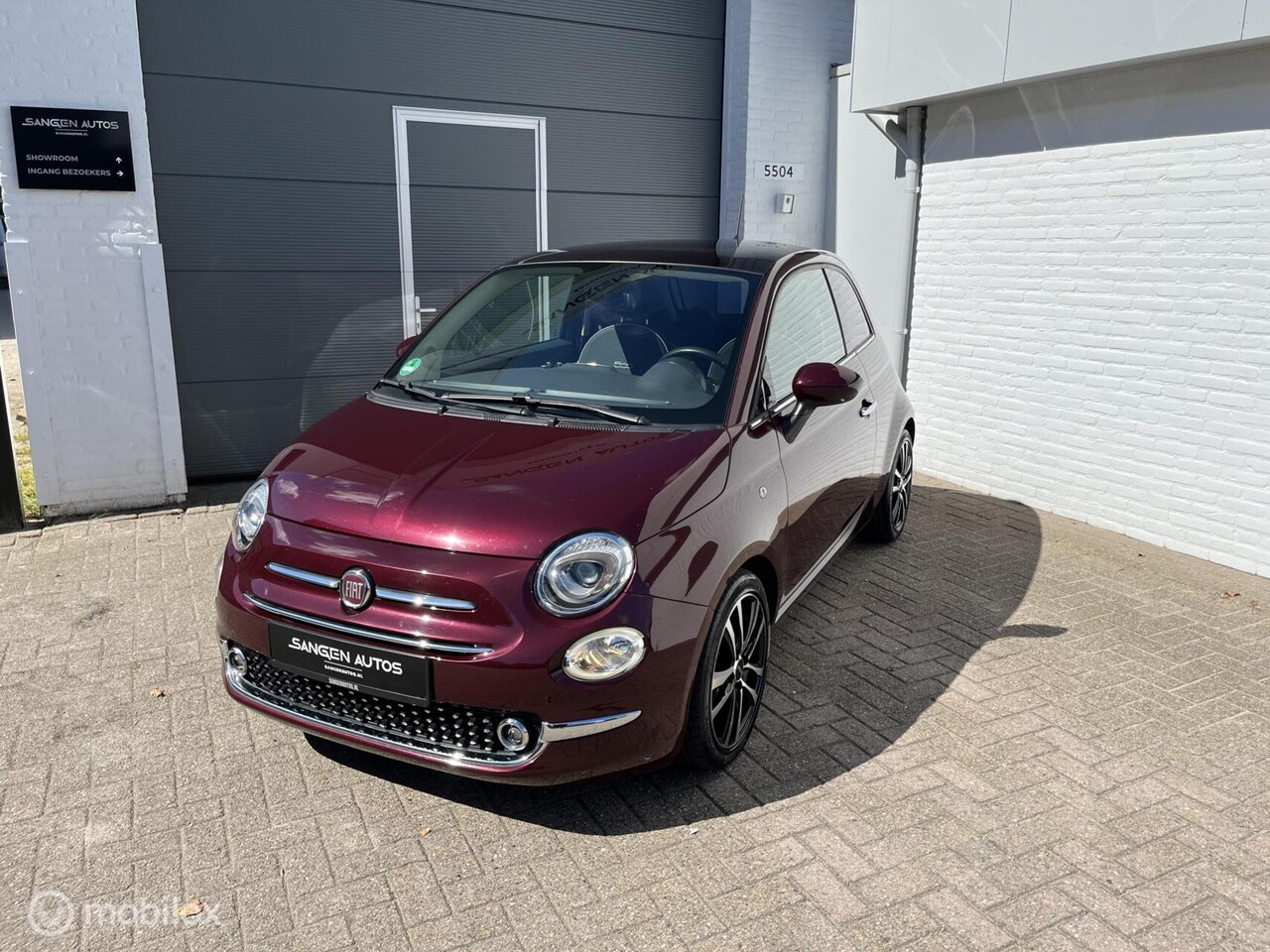 Fiat 500 - 1.2 Lounge Pano Airco 16 inch - AutoWereld.nl