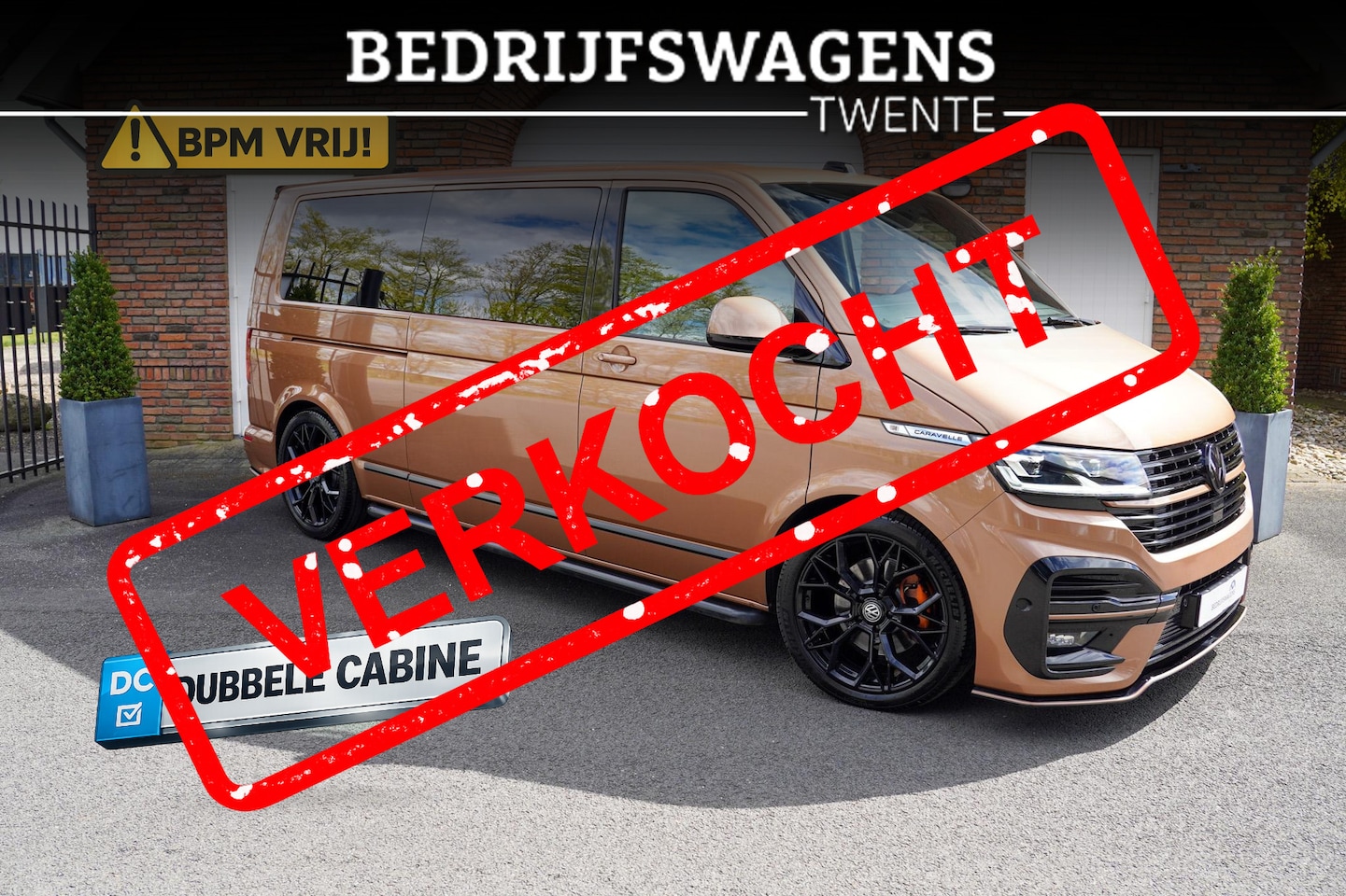 Volkswagen Transporter Caravelle - 204PK L2H1 DUB/CAB BWT Custom LV-R LEIGHTON | BILSTEIN B14 | ALPINE AUDIO | ALCANTARA HEME - AutoWereld.nl
