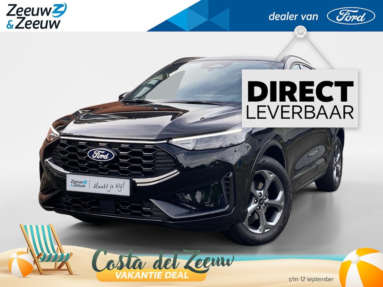 Ford Kuga - 2.5 PHEV ST-Line 243PK | El. Wegklapbare Trekhaak | Driver Assistance Pack | UIT VOORRAAD - AutoWereld.nl