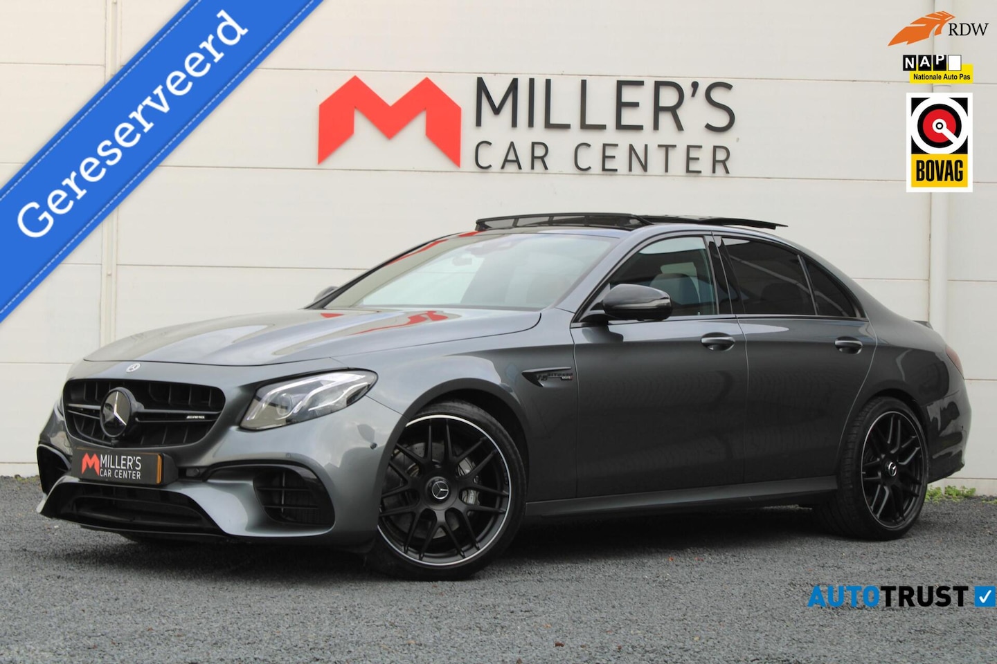 Mercedes-Benz E-klasse - AMG E63 4MATIC 360 PANO HUD LUCHTVERING - AutoWereld.nl