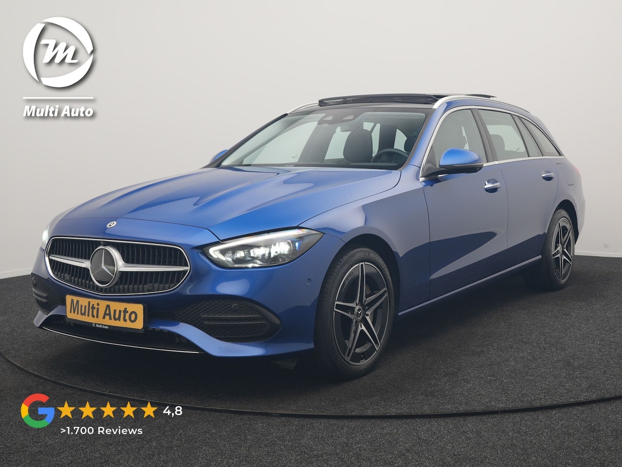 Mercedes-Benz C-klasse Estate - 300 e Avantgarde PHEV 313pk Dealer O.H | Trekhaak Af Fabriek | Panodak | Adaptive Cruise | - AutoWereld.nl