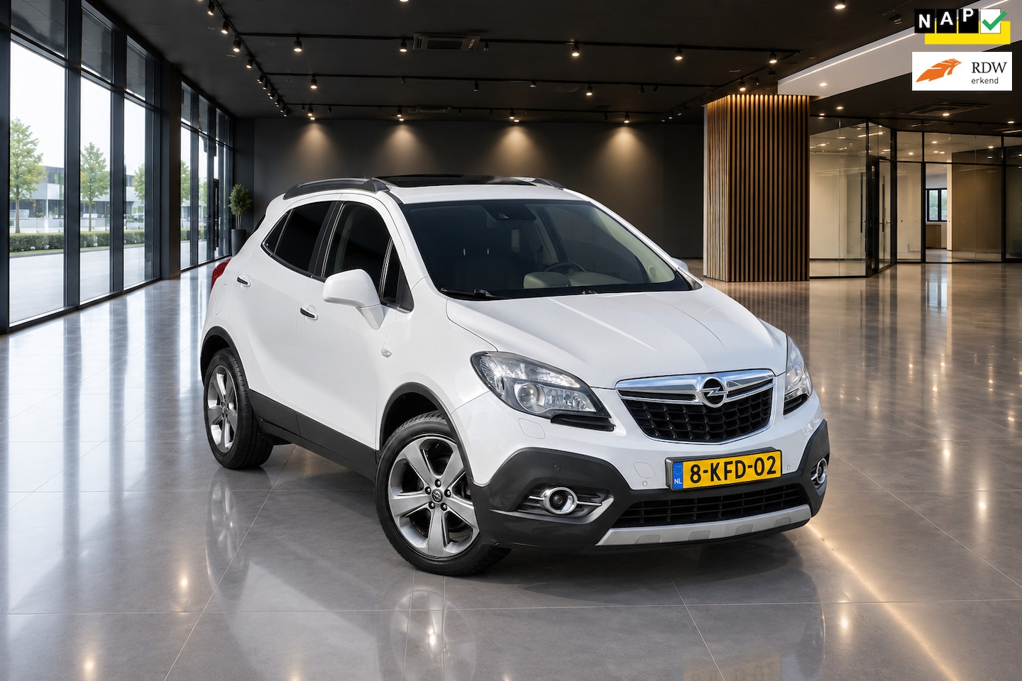 Opel Mokka - 1.6 COSMO SCHUIFDAK LEDER FULL NW-APK - AutoWereld.nl