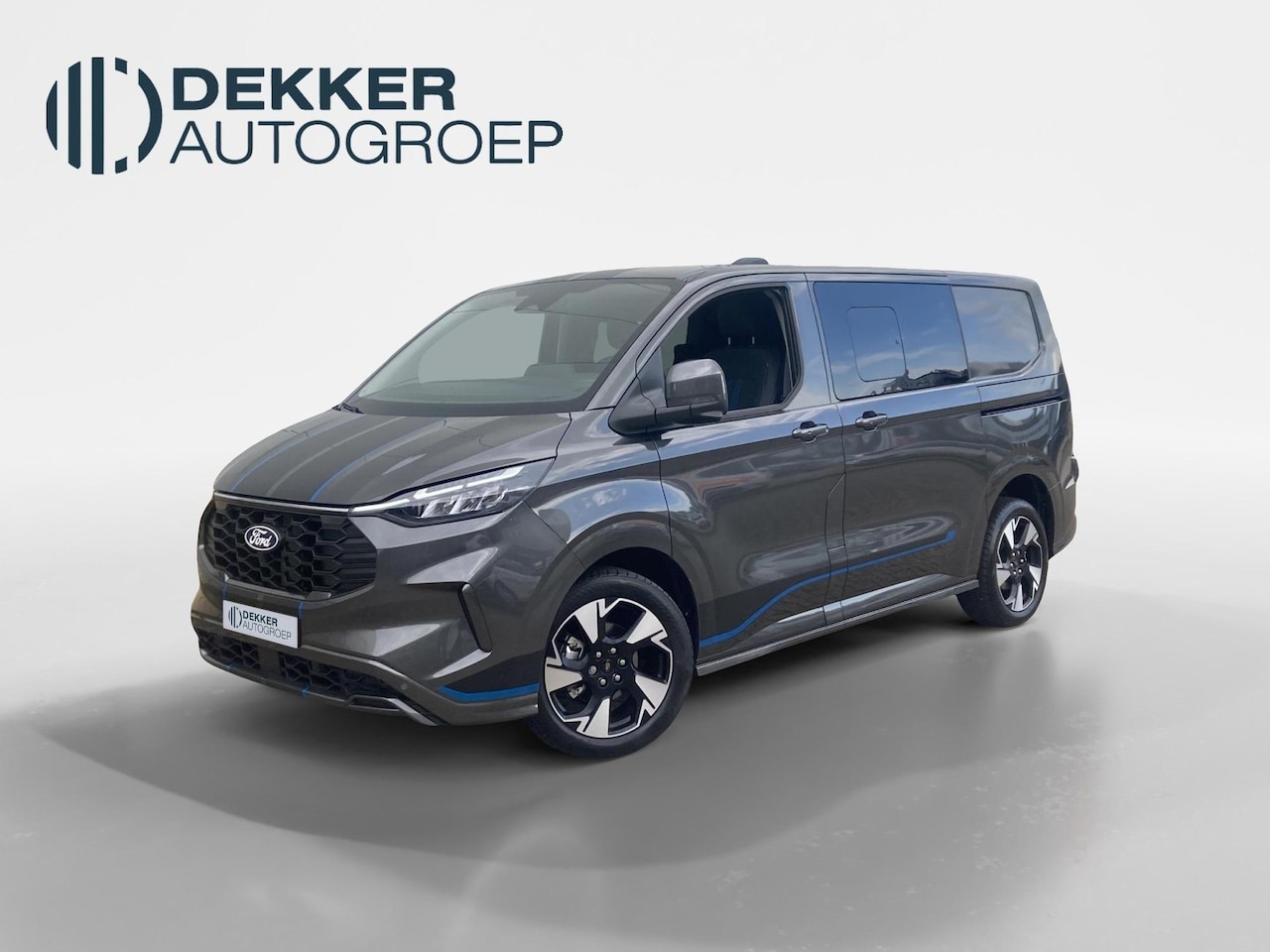Ford Transit Custom - 320 2.0 TDCI 170 pk L1H1 Sport DC AWD Dubbele Cabine - AWD - Elektrische schuifdeuren - We - AutoWereld.nl