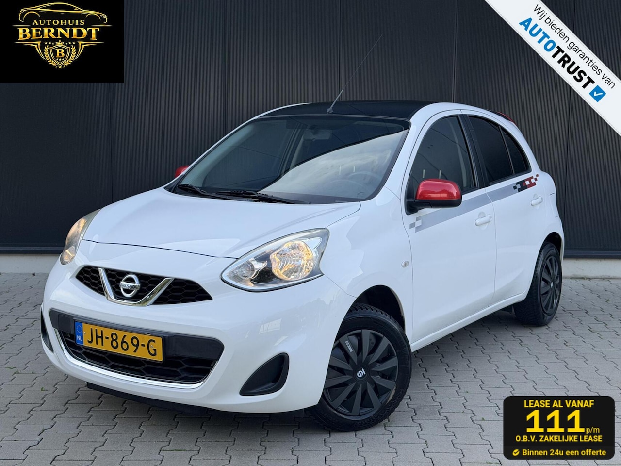 Nissan Micra - 1.2 DIG-S Acenta Cruise CarPlay Elekpakket 98PK - AutoWereld.nl