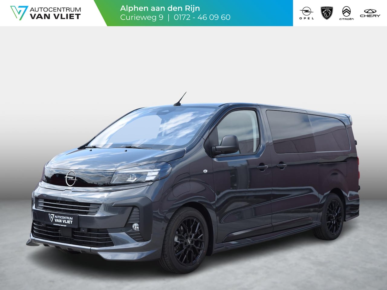Opel Vivaro-e - Dubbele Cabine 75kWh | STX Sport | Mooiste  bus van NL (!) | Lederen bekleding | Spoilerpa - AutoWereld.nl