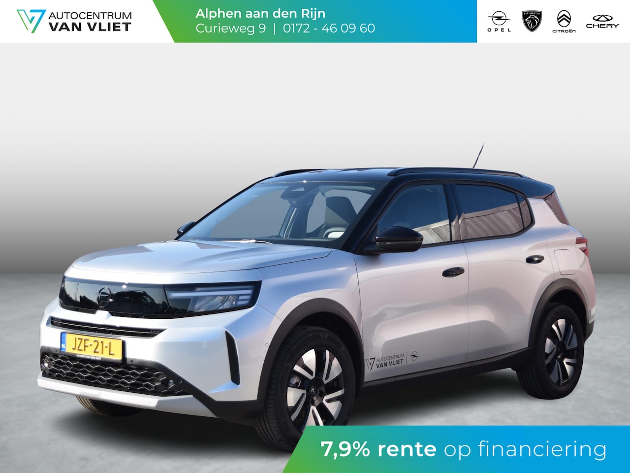 Opel Frontera - 1.2 Turbo Hybrid GS 7p. DEMO | NAVI & CARPLAY | ACHTERUITRIJCAMERA | WINTERPAKKET | - AutoWereld.nl