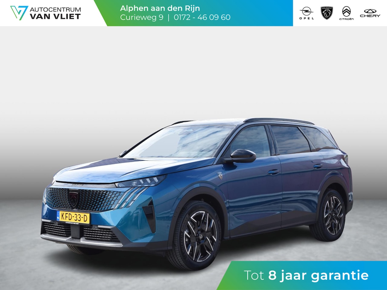 Peugeot 5008 - 1.2 Hybrid 145 GT Exclusive 7-PERSOONS - AutoWereld.nl