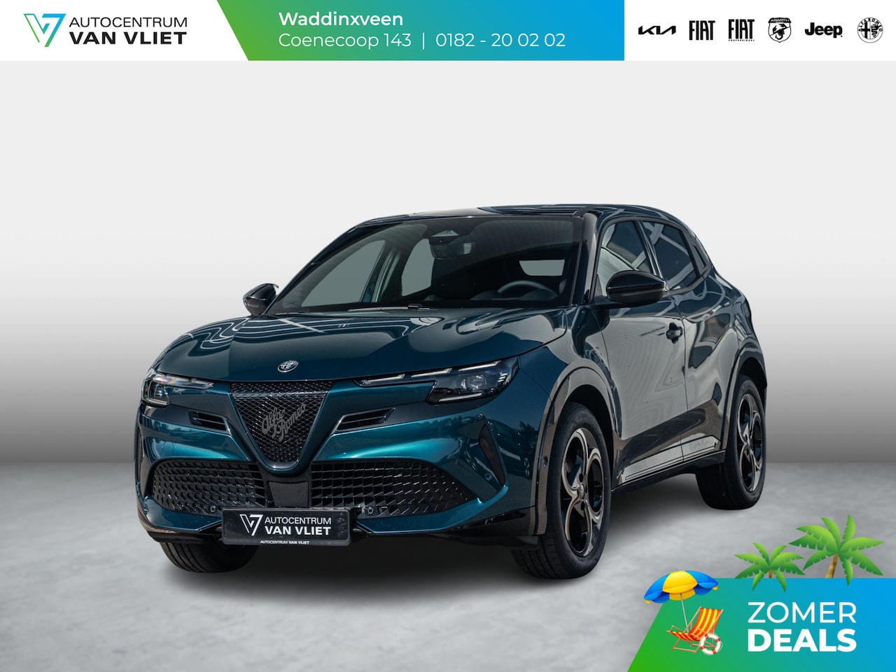Alfa Romeo Junior - Elettrica Ti 54 kWh | Clima | Adapt. Cruise | Keyless | Handsfree A-Klep | PDC rondom | Pa - AutoWereld.nl