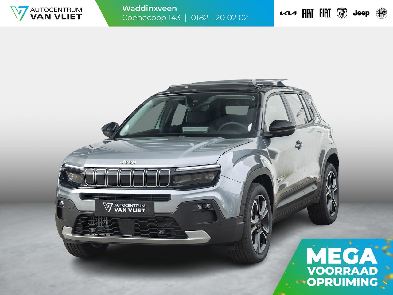 Jeep Avenger - 1.2 e-Hybrid Summit | Uit voorraad leverbaar | Winter Pack | Schuif/Kanteldak | Infotaimen - AutoWereld.nl