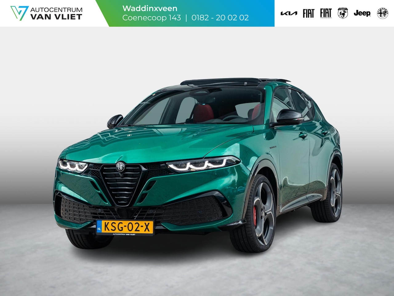 Alfa Romeo Tonale - 1.3 Ibrida Plug-In Q4 270pk AWD Veloce | Teck Pack | Schuif/Kanteldak | Harman Kardon | 20 - AutoWereld.nl