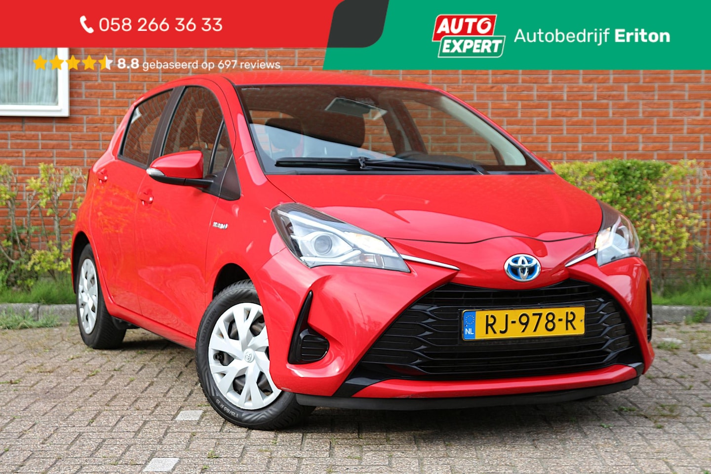 Toyota Yaris - 1.5 Hybrid Aspiration | NL-auto | Hybride | Navigatie | Cruise control | Climate control | - AutoWereld.nl