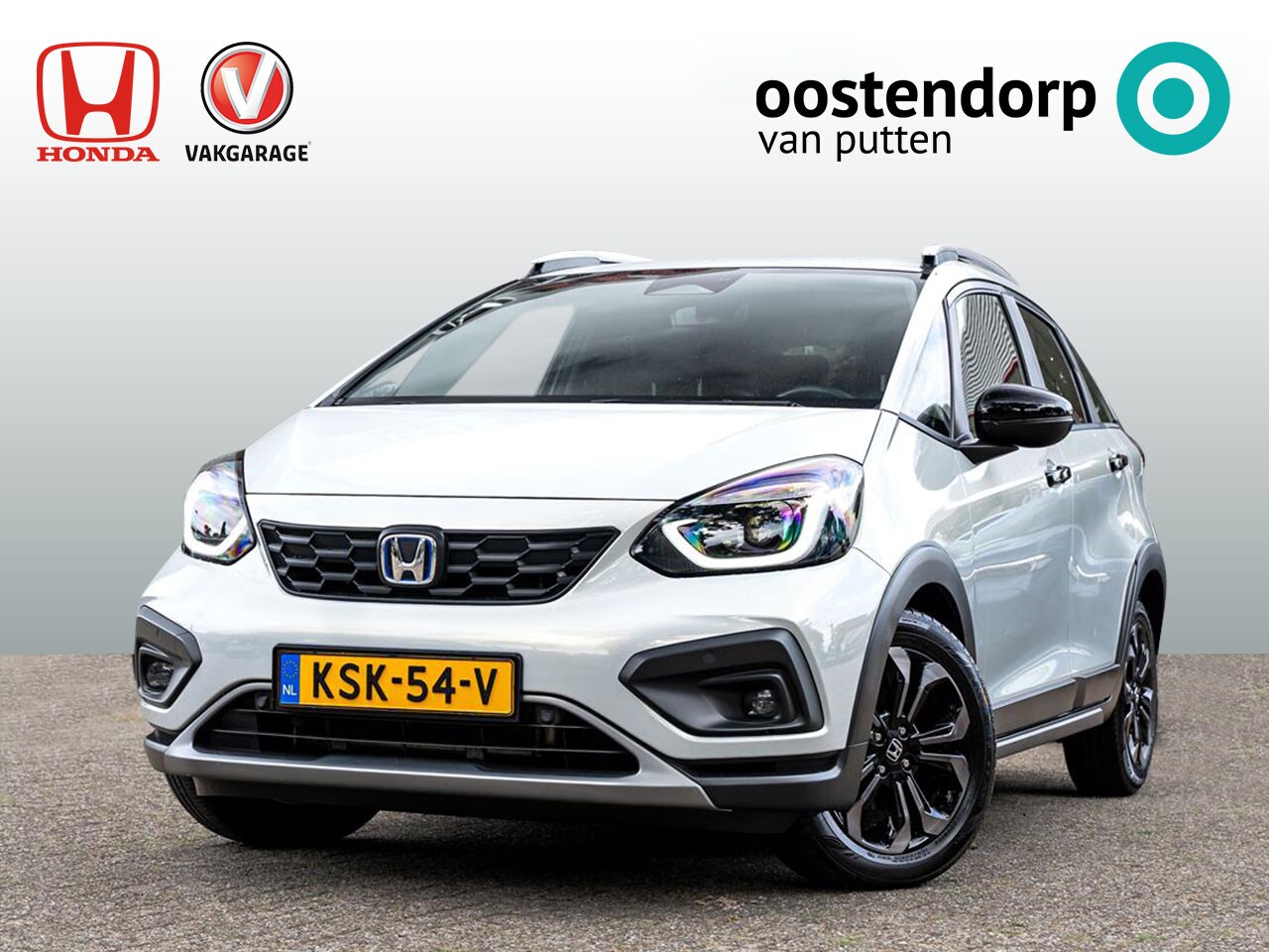 Honda Jazz - 1.5 Full Hybrid Advance Crosstar automaat | Facelift | Stoelverwarming | Camera | Navigati - AutoWereld.nl