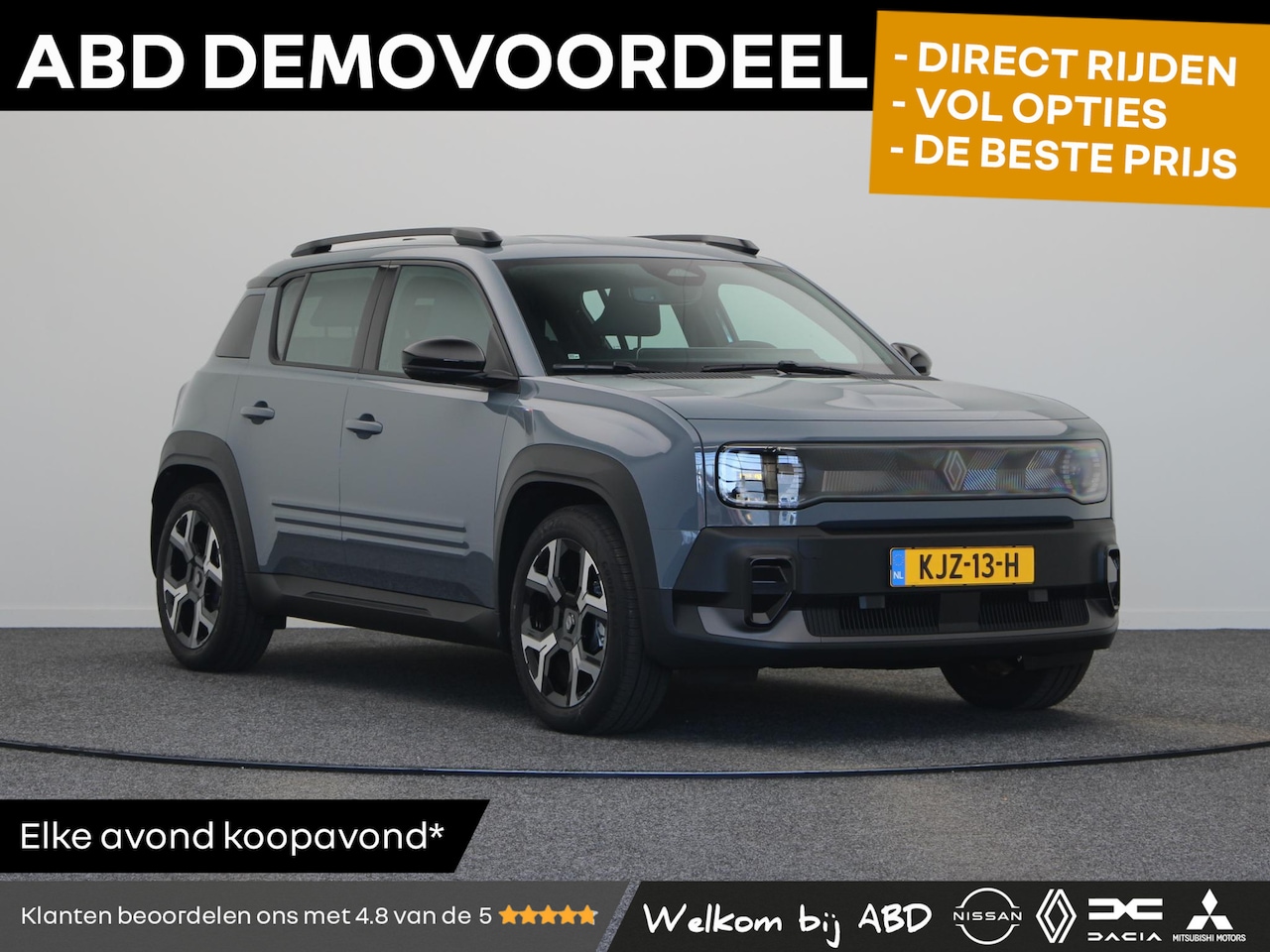 Renault 4 - comfort range techno 52 kWh | Vijf jaar garantie | Stoel- en stuurwielverwarming | Achteru - AutoWereld.nl