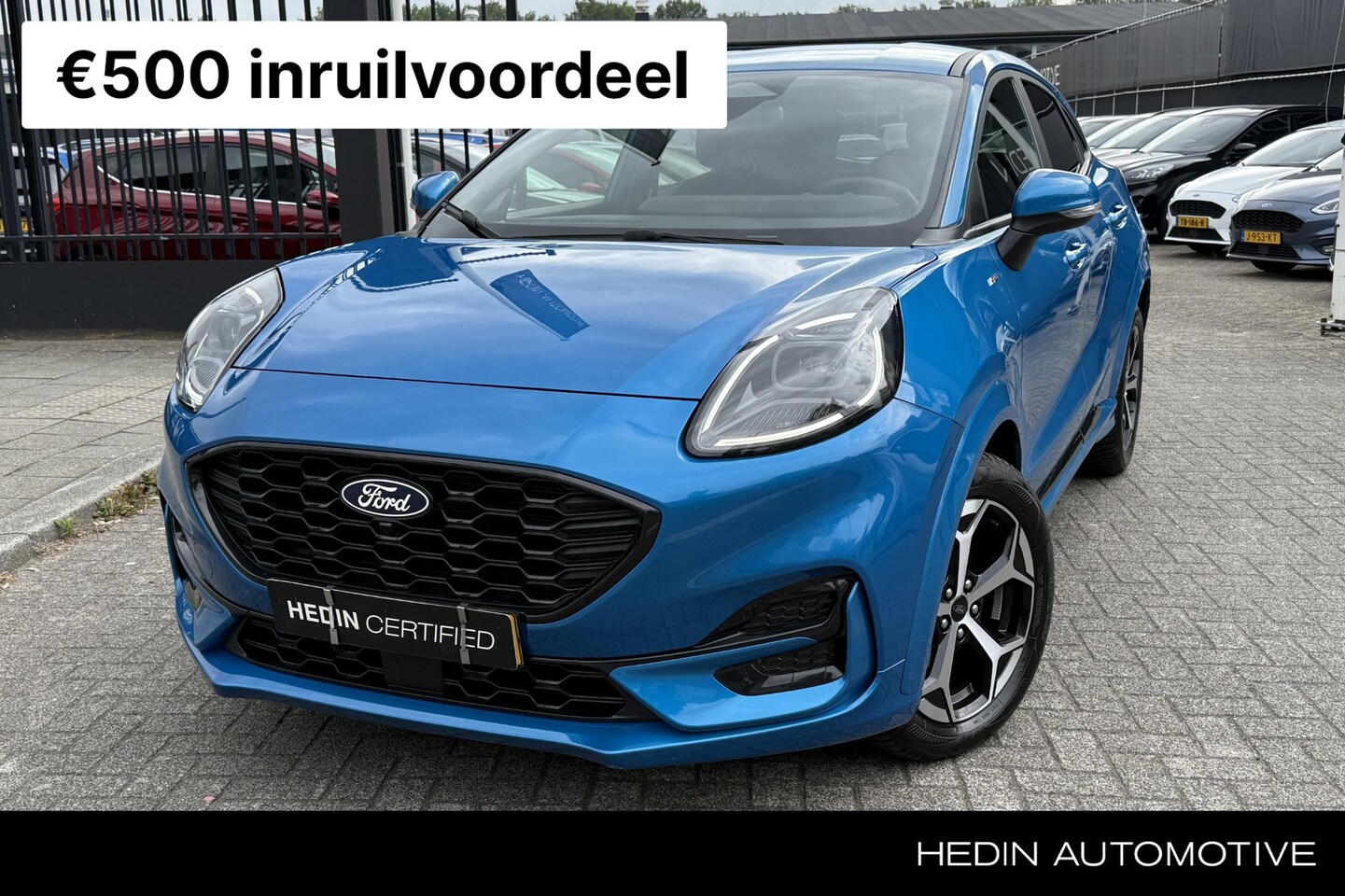 Ford Puma - 1.0 EcoBoost Hybrid ST-Line | Winter pack | All season | Camera | Navigatie | Fabrieksgara - AutoWereld.nl