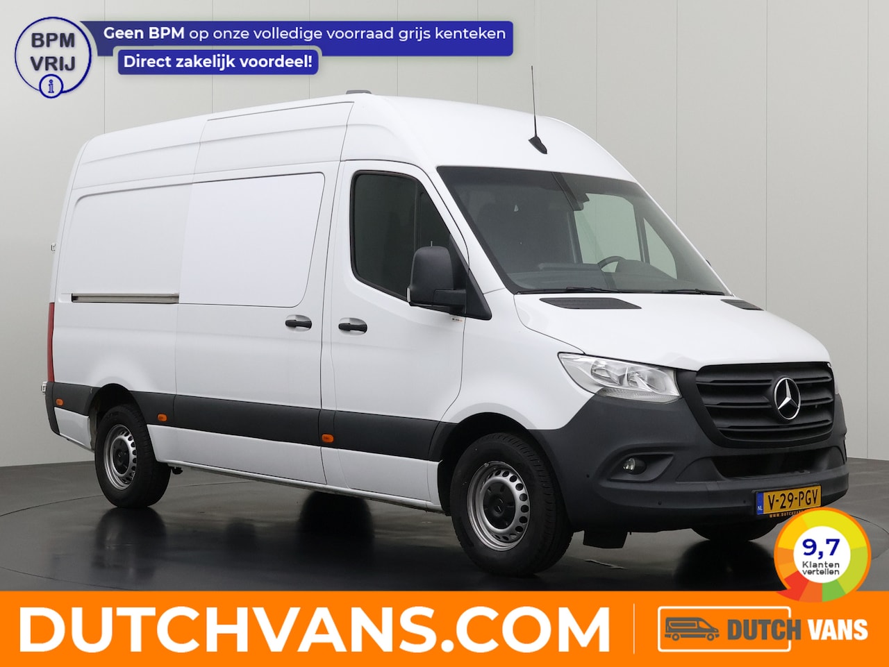 Mercedes-Benz Sprinter - 317CDi Automaat L2H2 | Navigatie | Camera | 3-Zits | Airco | Cruise - AutoWereld.nl