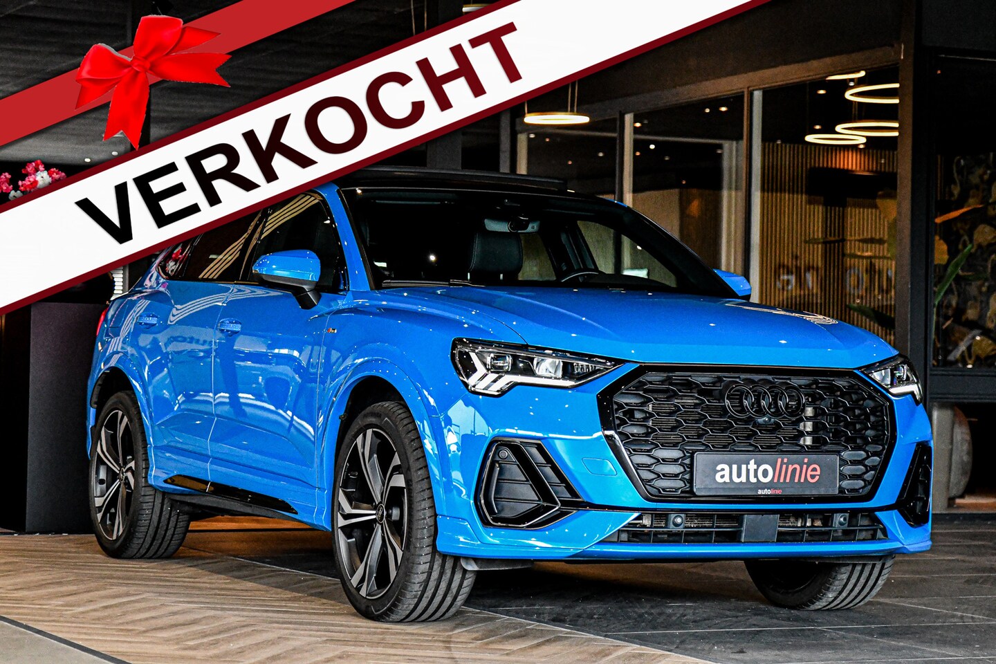 Audi Q3 Sportback - 45 TFSI e 3x S-Line, Pano, Sonos, Matrix, Memory, Keyless, 360, ACC, Ambiente, Carplay! - AutoWereld.nl