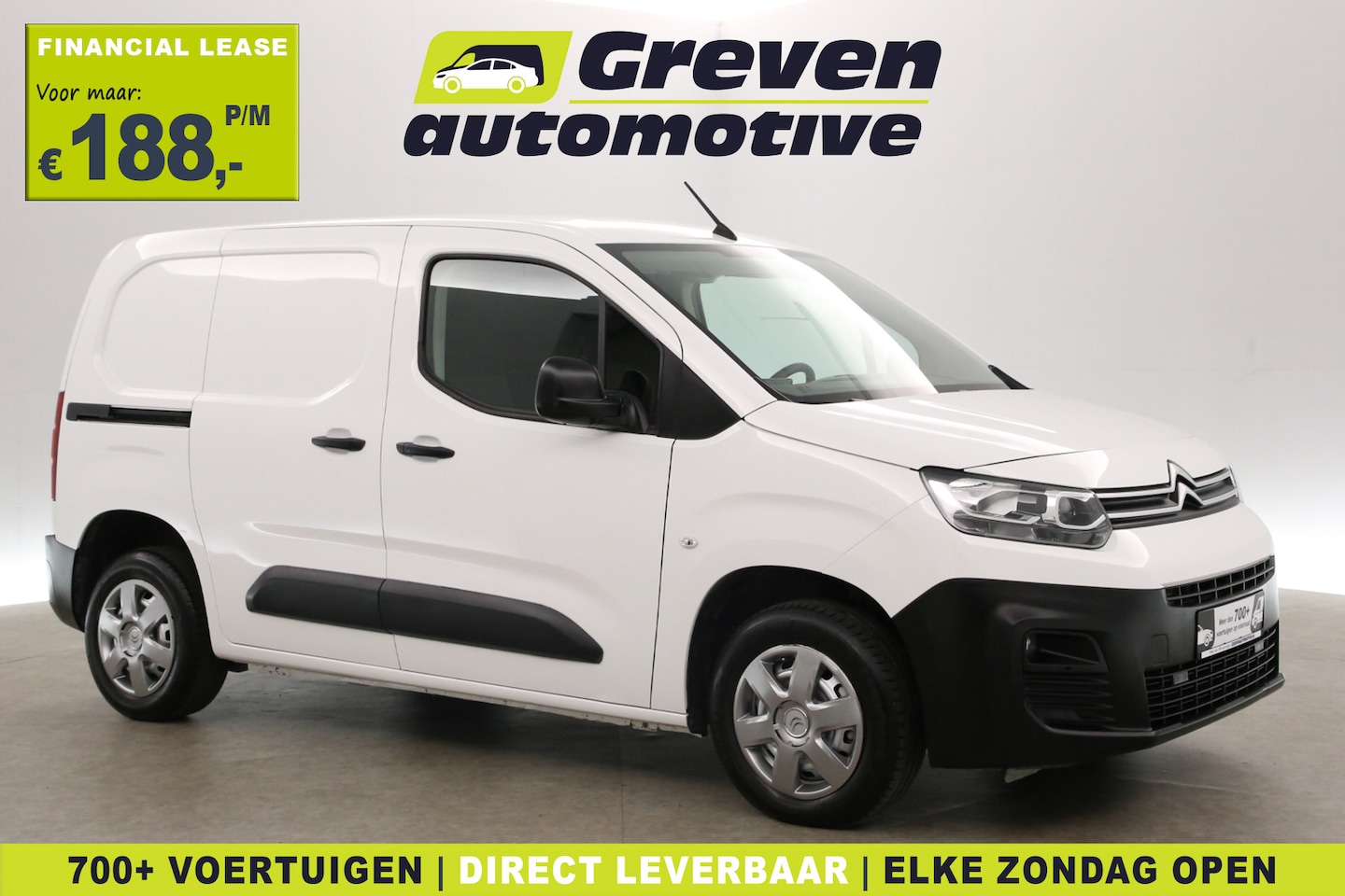 Citroën Berlingo - 1.5 BlueHDI 102PK | Airco | Cruise | Elektrpakket | Schuifdeur - AutoWereld.nl