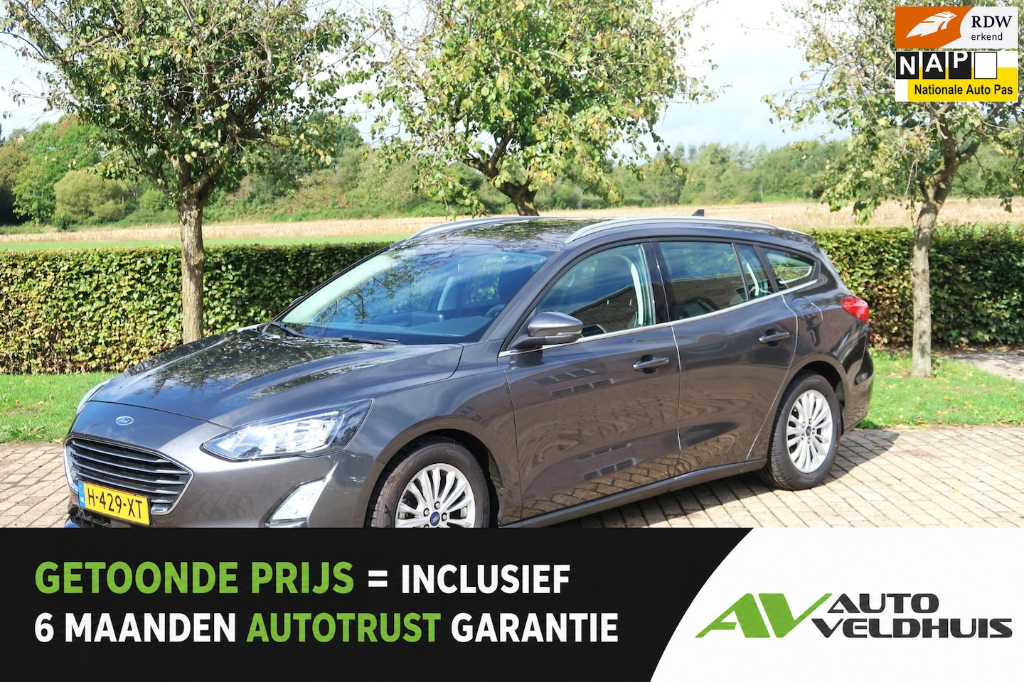 Ford Focus Wagon - 1.0 EcoBoost Titanium Business 1.0 EcoBoost Titanium Business - AutoWereld.nl