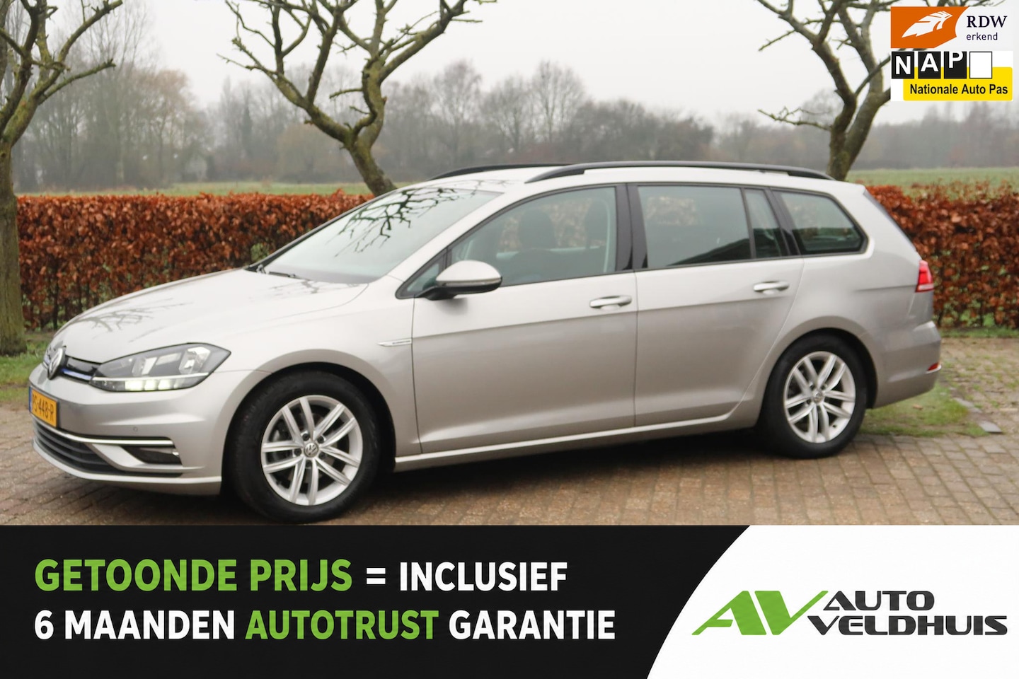 Volkswagen Golf Variant - 1.5 TSI Comfortline Automaat Trekhaak Navi Camera - AutoWereld.nl