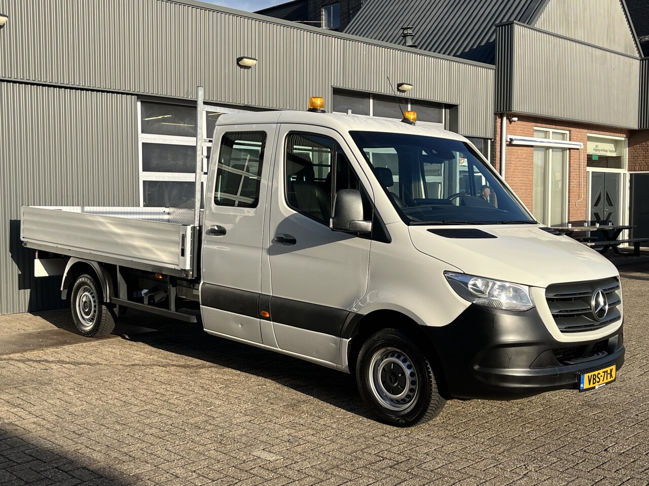 Mercedes-Benz Sprinter - 314 CDI Maxi 143 pk 6 persoons Bpm vrij 3.5 ton trekhaak Airco Cruise controle Navigatie O - AutoWereld.nl