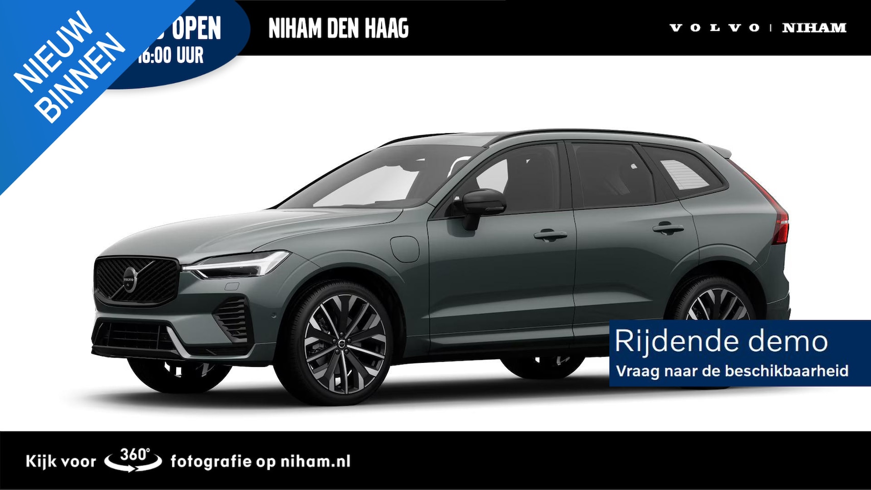 Volvo XC60 - T6 PLUG-IN HYBRID AWD ULTRA EXECUTIVE EDITION DARK *VOL!* -PANO.DAK|BOWERS&WILKINS|GEVENT. - AutoWereld.nl
