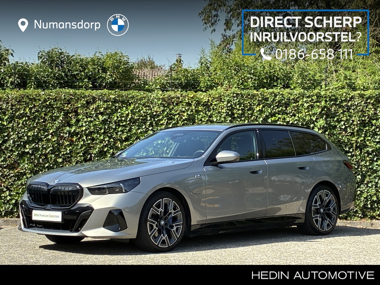 BMW 5-serie Touring - 550e xDrive | M-Sport Pro | CoPilot | Bowers & Wilkins | Elek. Stoelverst. | 4x Stoelverw. - AutoWereld.nl